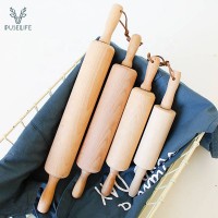 Wholesale High Quality French Custom Adjustable Wooden Dough Cake Mini Rolling Pin For Baking