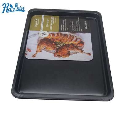 Carbon steel nonstick cake pizza bread deep square baking pan/carbon steel bakeware